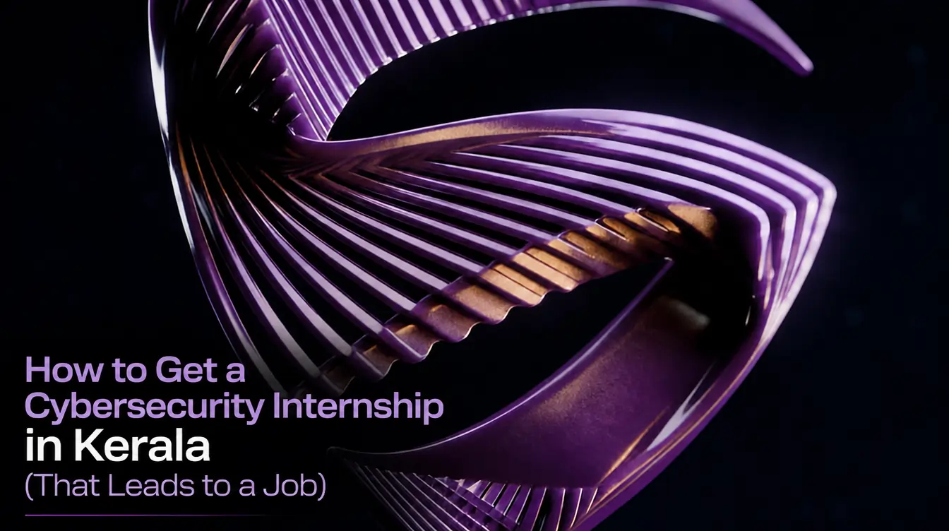 How to get a cybersecurity Internship in Kerala.